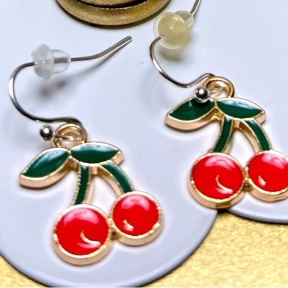 Cherry Dangle Earrings